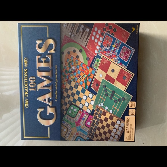 100 BOARD GAMES - Picture 1 of 2